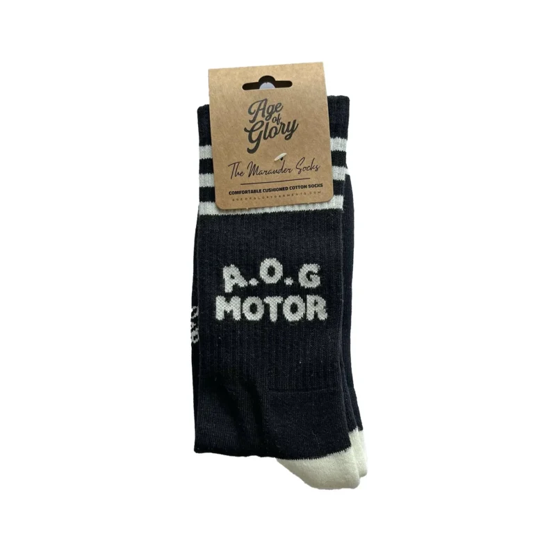 Age of Glory Marauder Socks Black Off-White – Bild 3