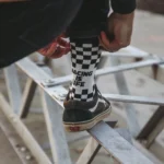Age of Glory Racing Socks Black Off-White – Bild 4