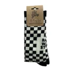 Age of Glory Racing Socks Black Off-White – Bild 2