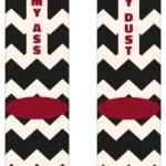Age of Glory Tracks Socks Black Off-White Burgundy – Bild 3