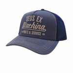 Deus ex Machina Trucker Cap "Overbite Trucker Mechanic Blue"