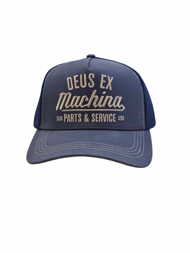 Deus ex Machina Trucker Cap "Overbite Trucker Mechanic Blue" – Bild 3