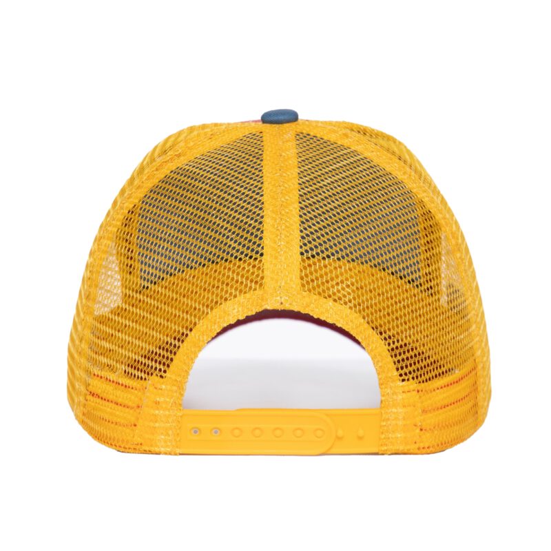 King Kerosin HERREN TRUCKER CAP "TITTIES AND BEER" (rot/gelb/blau) – Bild 4