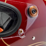 Biltwell Gringo S Helmet Garnet Red Flames – Bild 10