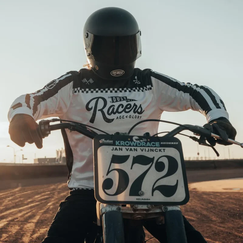 Age of Glory Racers Mesh Jersey White Black – Bild 4