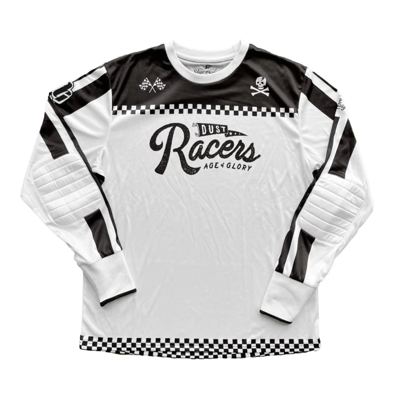 Age of Glory Racers Mesh Jersey White Black