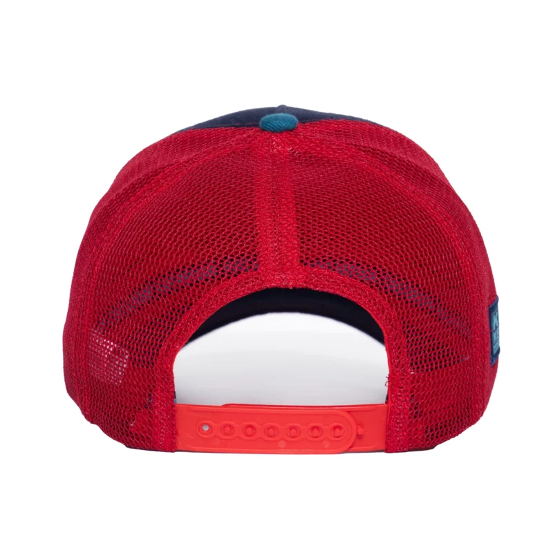 King Kerosin HERREN TRUCKER CAP "TITTIES AND BEER" (rot/schwarz/blau) – Bild 6