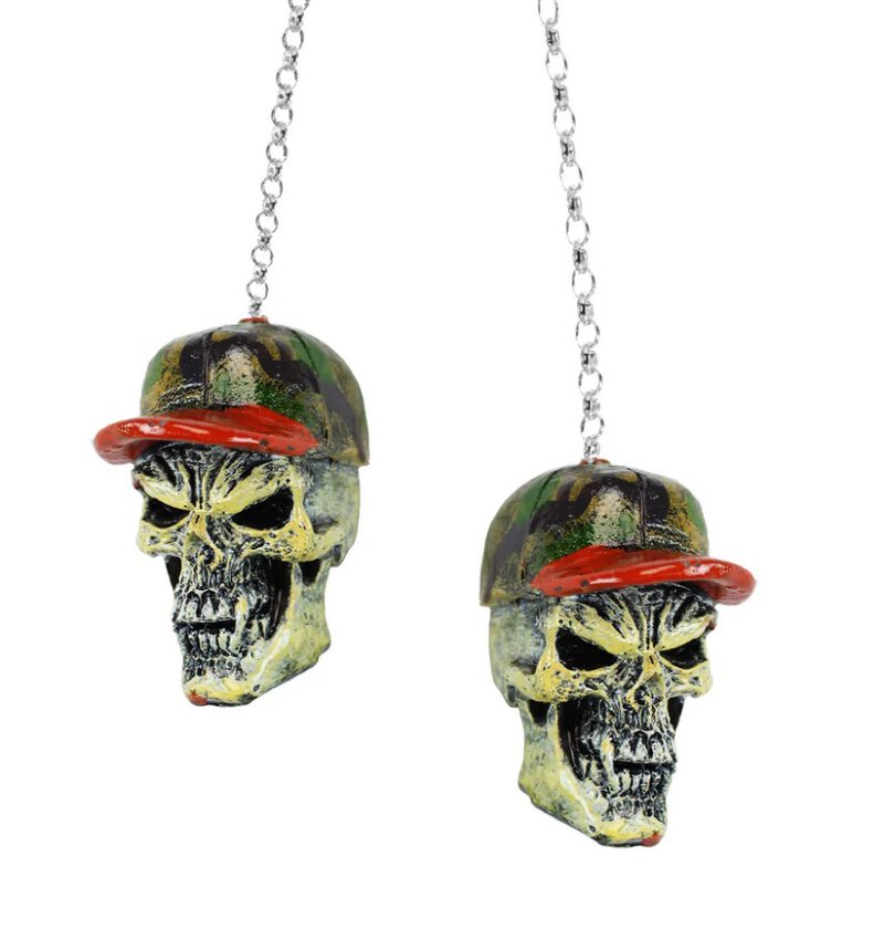 Lethal Threat Spiegelhänger Skull
