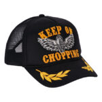 3 1/2 Riding Shotgun Trucker Cap black