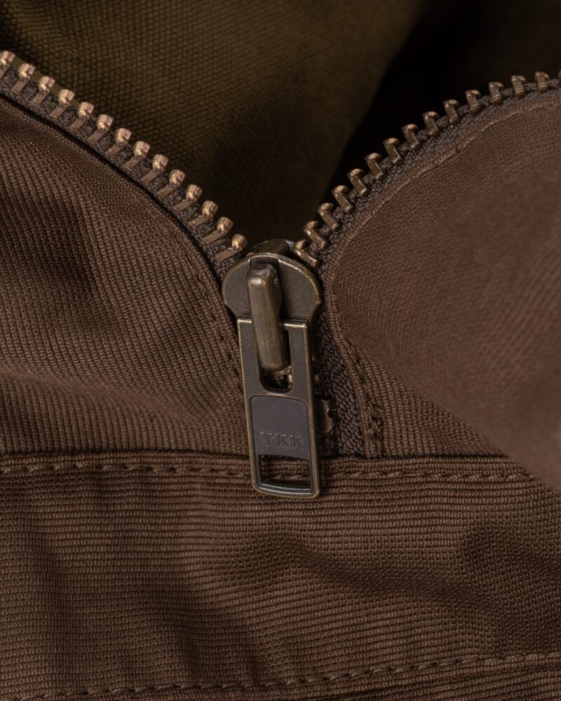 Pike Brothers 1965 D-Bag Medium Waxed Khaki – Bild 6