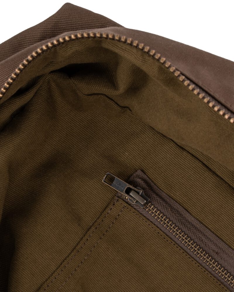 Pike Brothers 1965 D-Bag Medium Waxed Khaki – Bild 7