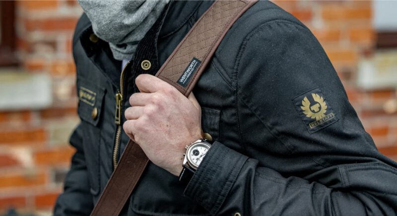Wentworth SLING-HELM-TRAGEGURT in schwarz oder olive – Bild 9