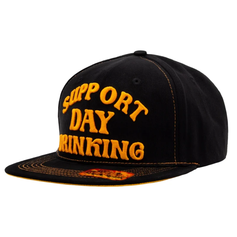 King Kerosin Flatbrim Cap «Support Day Drinking»