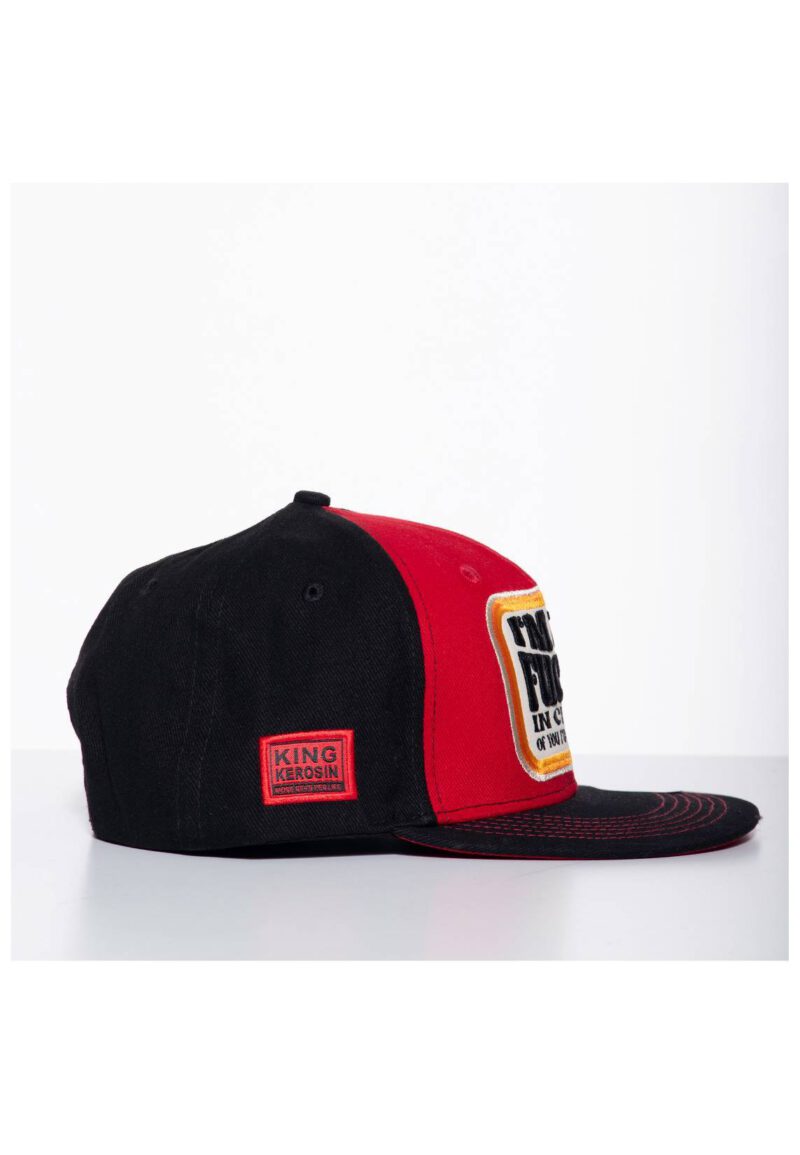 King Kerosin Herren Flat Cap "I'm the fucker" – Bild 2