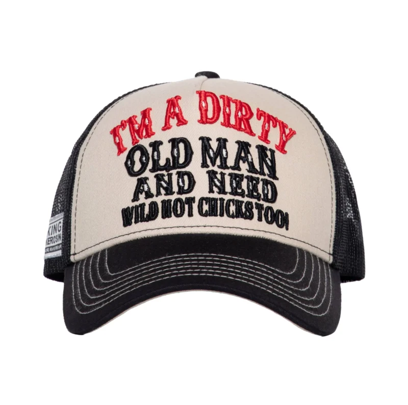 King Kerosin Trucker Cap «Dirty Old Man» – Bild 3