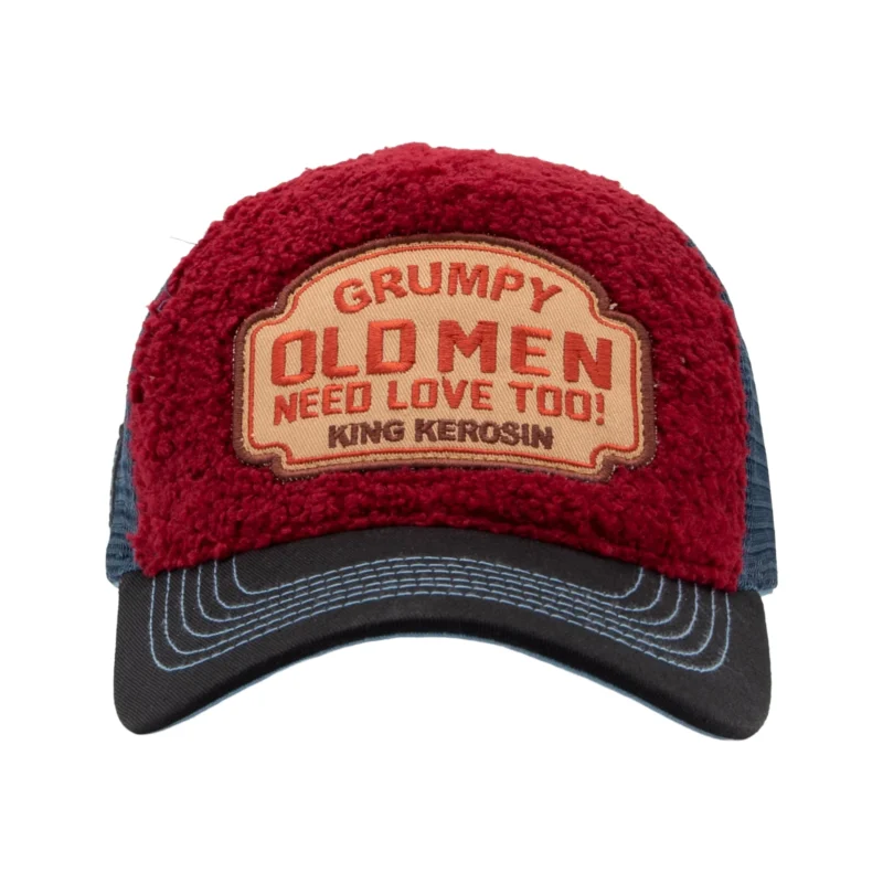 King Kerosin Trucker Cap «Grumpy Old Men Need Love Too» – Bild 2