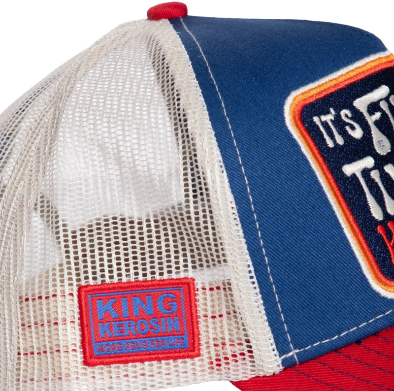 King Kerosin Trucker Cap «It's Fucking Time To Ride» – Bild 5