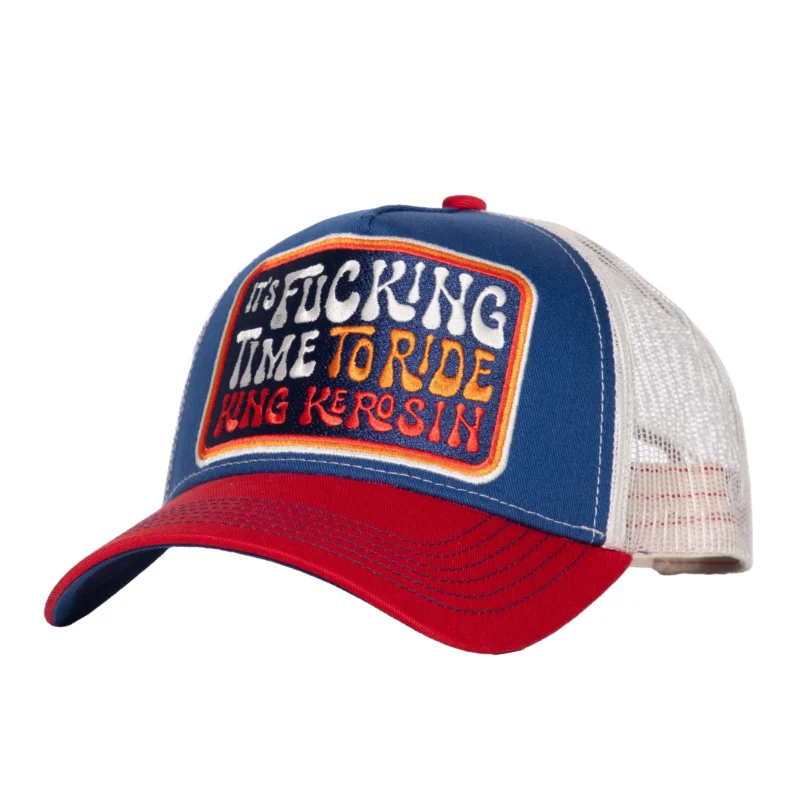 King Kerosin Trucker Cap «It's Fucking Time To Ride»