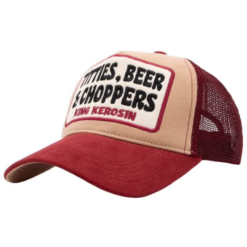 King Kerosin Trucker Cap «Titties, Beer & Choppers»