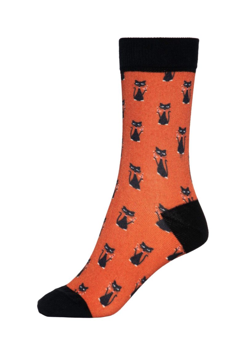 Queen Kerosin Socken «Cat» – Bild 2