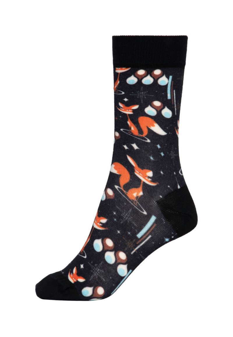 Queen Kerosin Damen AOP Socken "Foxy" – Bild 2