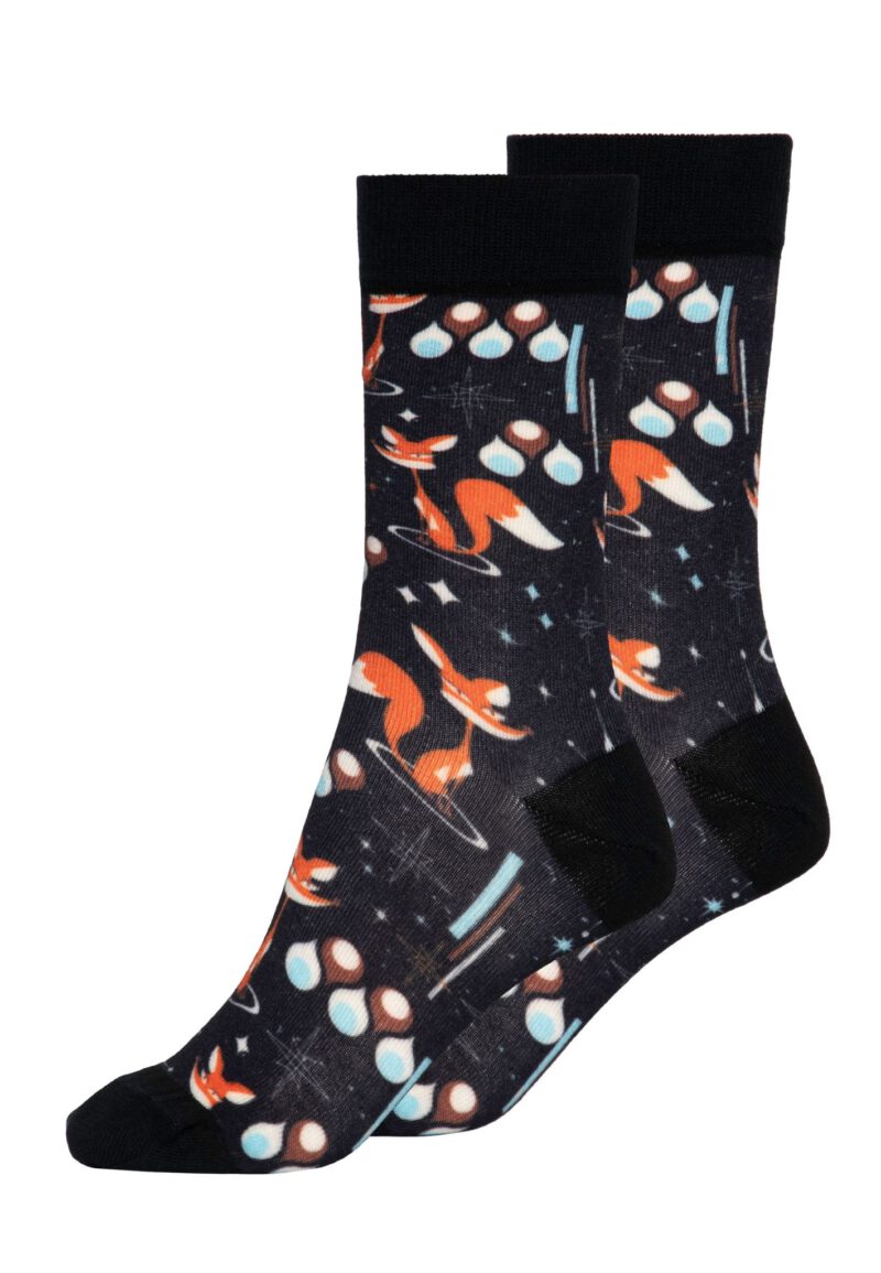 Queen Kerosin Damen AOP Socken "Foxy"