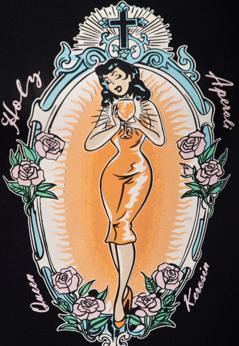 Queen Kerosin T-Shirt «Holy Aperoli» – Bild 5