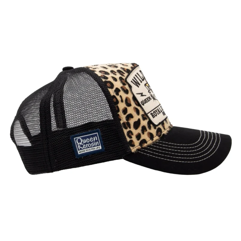 Quenn Kerosin Trucker Cap «Wild Rebel Royal Kitten Club» – Bild 3