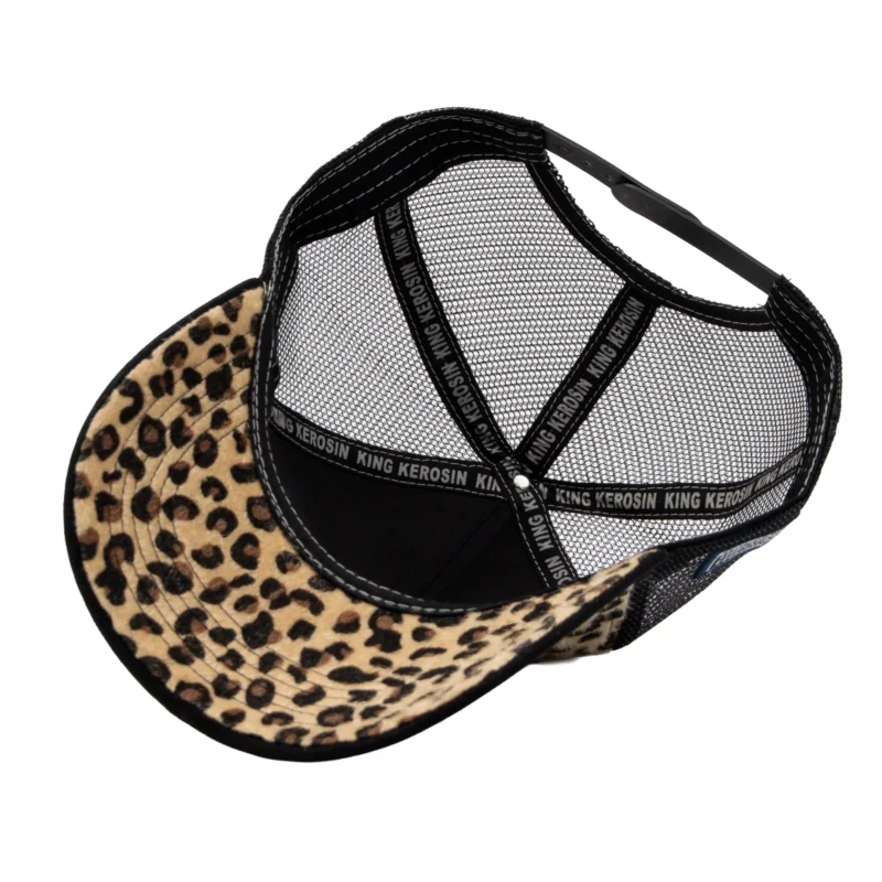 Quenn Kerosin Trucker Cap «Wild Rebel Royal Kitten Club» – Bild 5