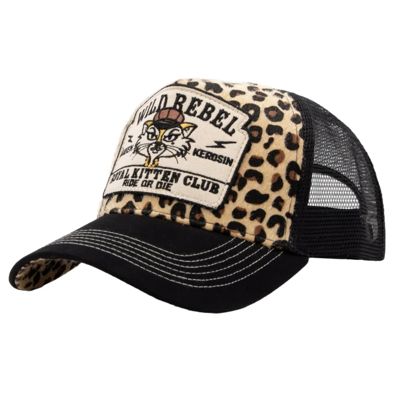 Quenn Kerosin Trucker Cap «Wild Rebel Royal Kitten Club»