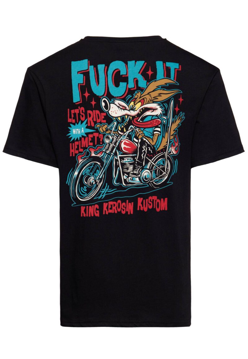 King Kerosin Herren T-Shirt "Fuck it"