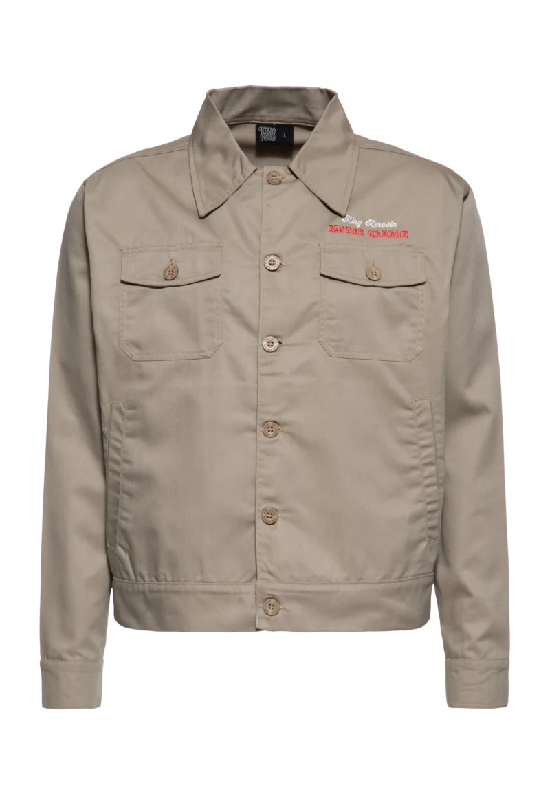 King Kerosin Jacke «Motor Garage» – Bild 2