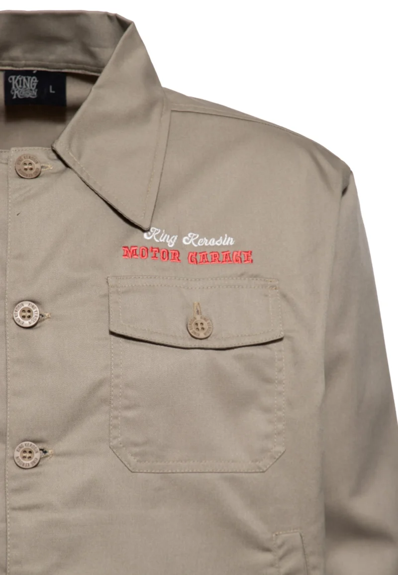 King Kerosin Jacke «Motor Garage» – Bild 3