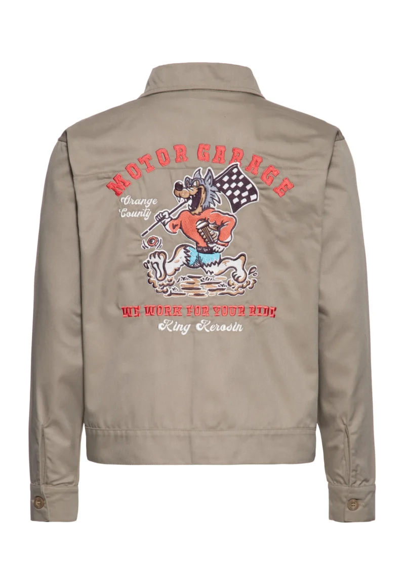 King Kerosin Jacke «Motor Garage»