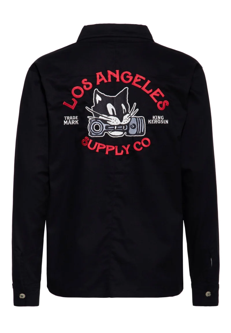 King Kerosin Langarmhemd «Los Angeles Supply Co.»