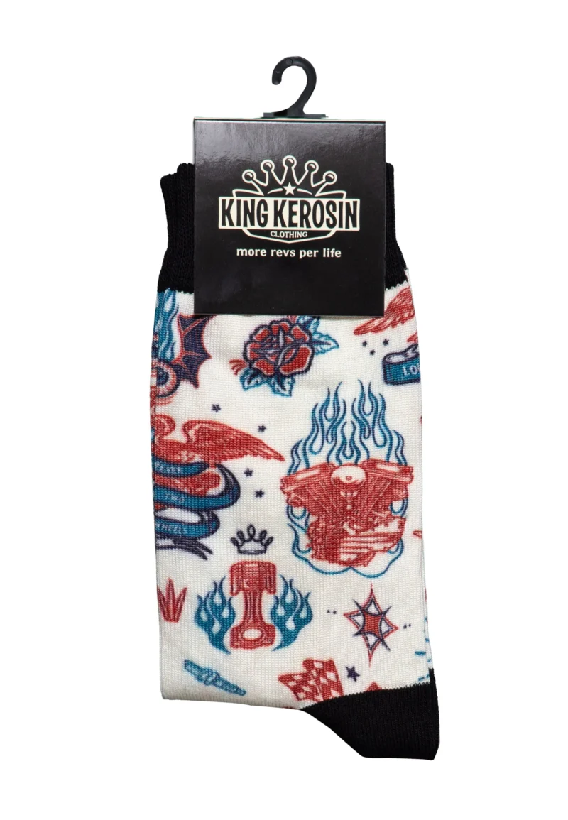 King Kerosin Socken «Kustom Kulture» – Bild 3