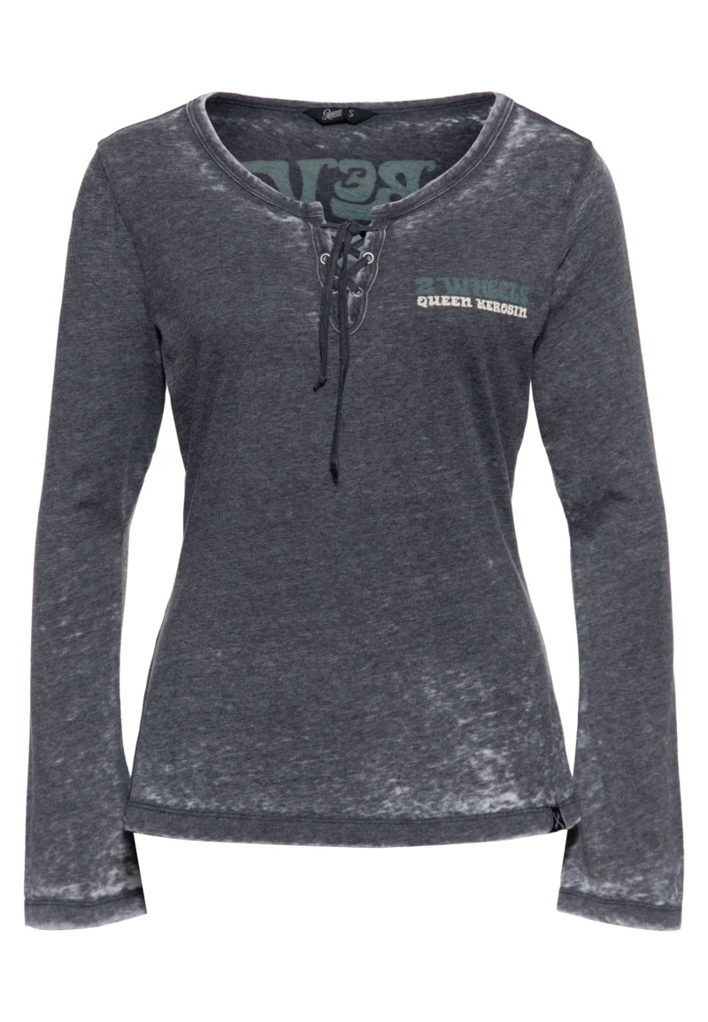 Queen Kerosin Longsleeve «Forever 2 Wheels» – Bild 2