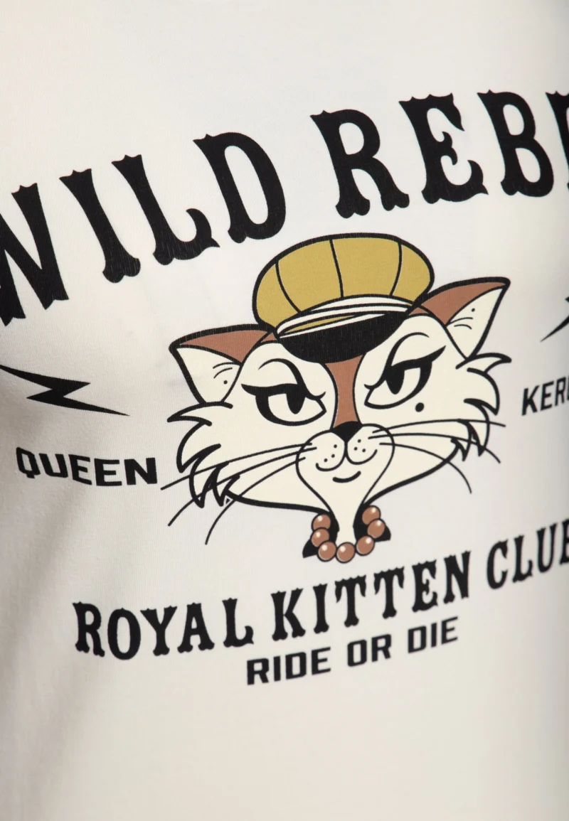 Queen Kerosin T-Shirt «Royal Kitten Club» – Bild 4