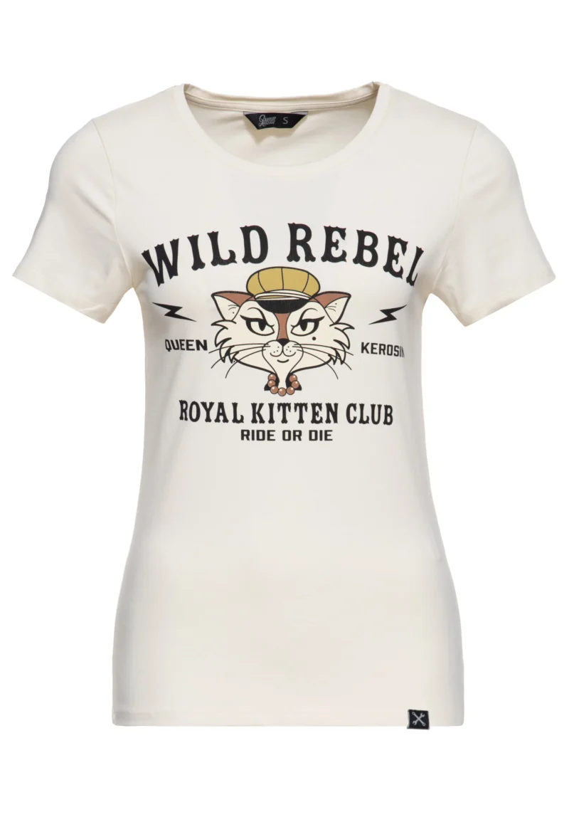 Queen Kerosin T-Shirt «Royal Kitten Club»
