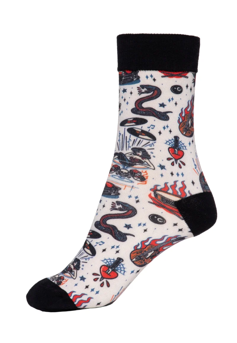 Queen Kerosin Damen Socken «Rock 'n' Roll» – Bild 2