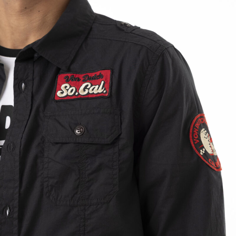 Von Dutch Pick jacket black – Bild 7