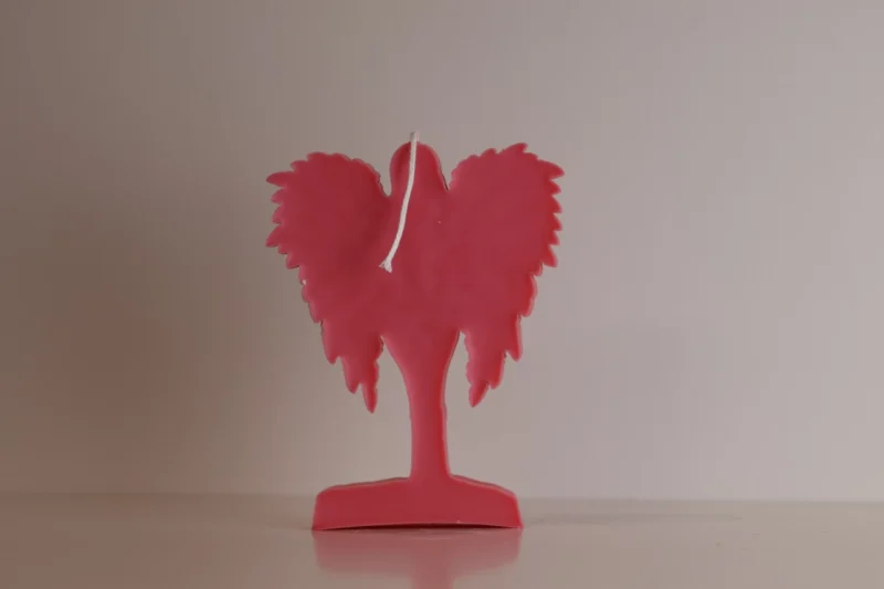 Agaboo Candle Mädel mit Flügel und Pistole Kerze – Bild 2