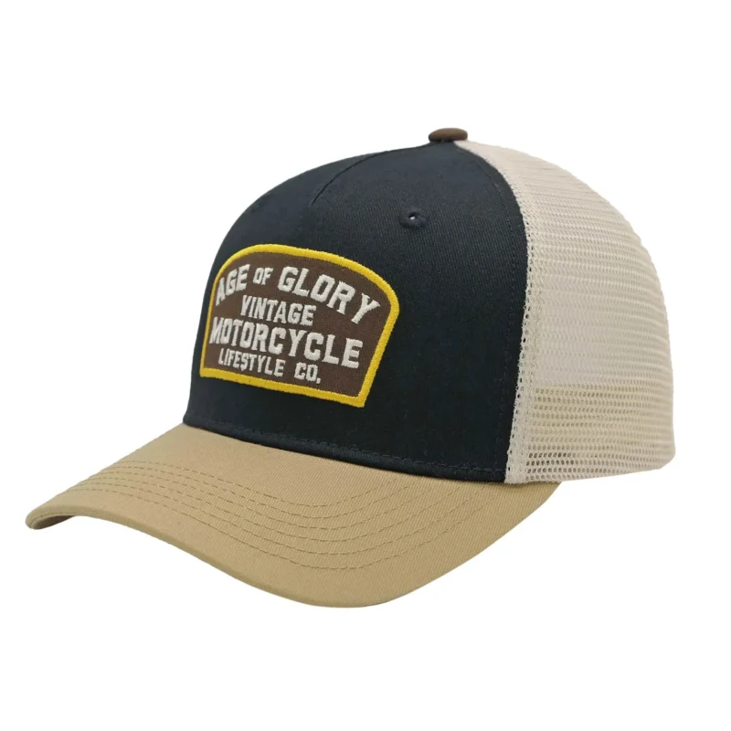 Age of Glory Buddy Trucker Cap Black / Khaki / Off-white