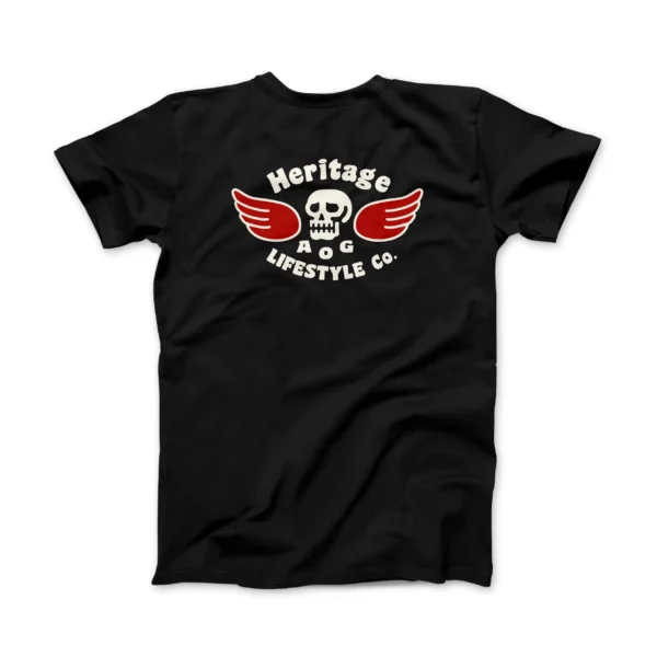 Age of Glory Genuine Tee Washed Black