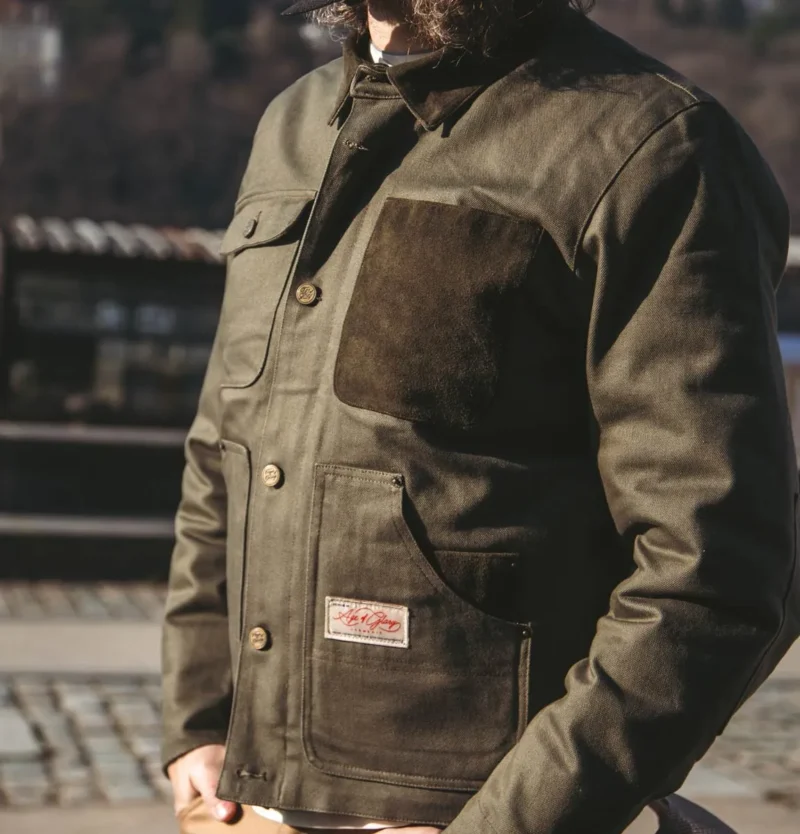 Age of Glory Craftsman Jacket Olive green – Bild 5