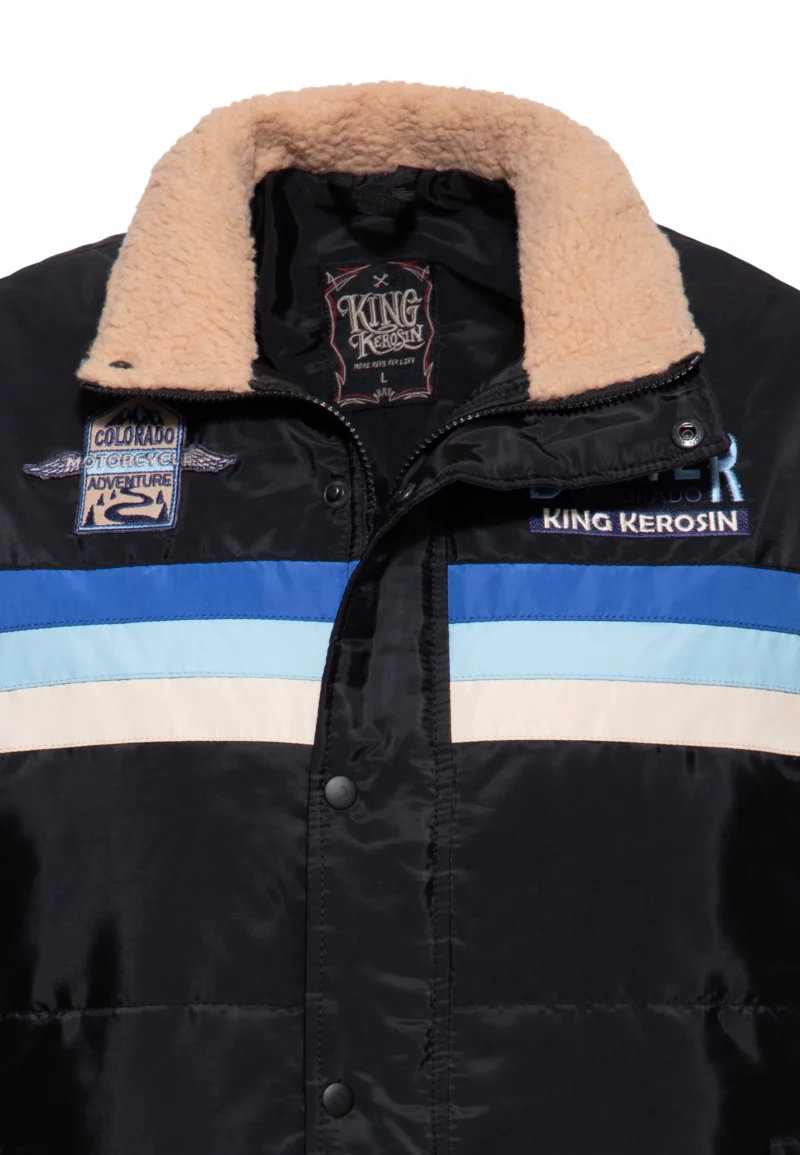 King Kerosin Puffer Weste «Motor Traveller» – Bild 3