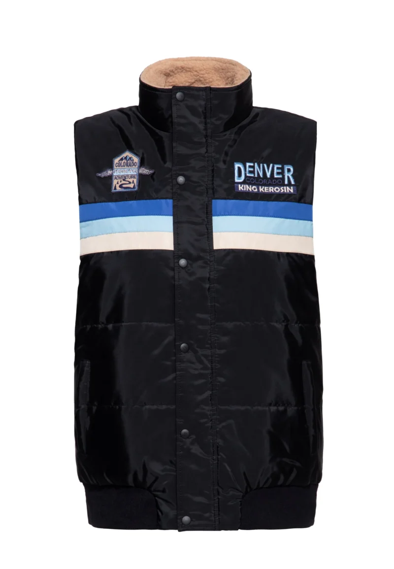 King Kerosin Puffer Weste «Motor Traveller»