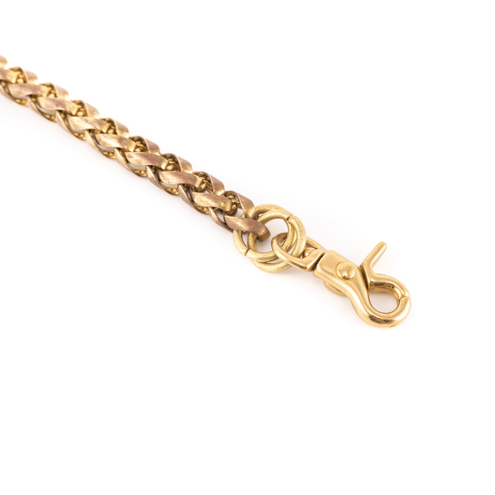 70´s Brieftaschenkette aus Messing – Bild 2