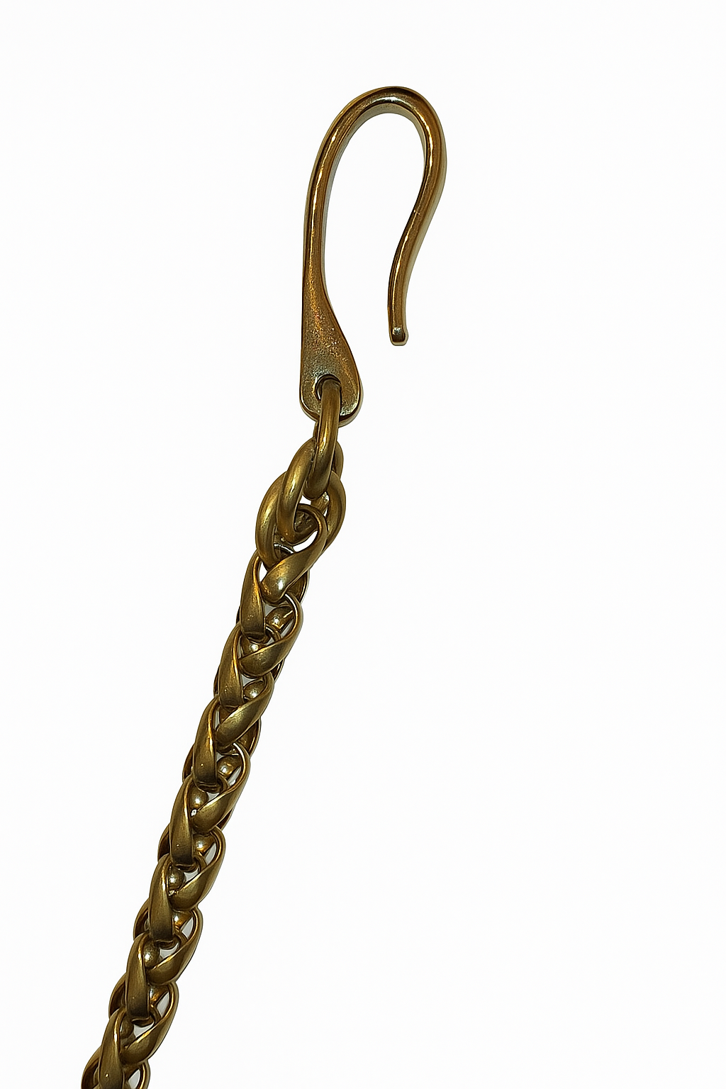 70´s Brieftaschenkette aus Messing – Bild 3