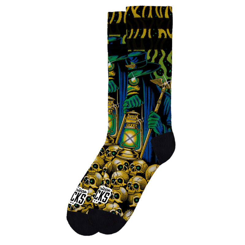 American Socks Black Plague – Mid High